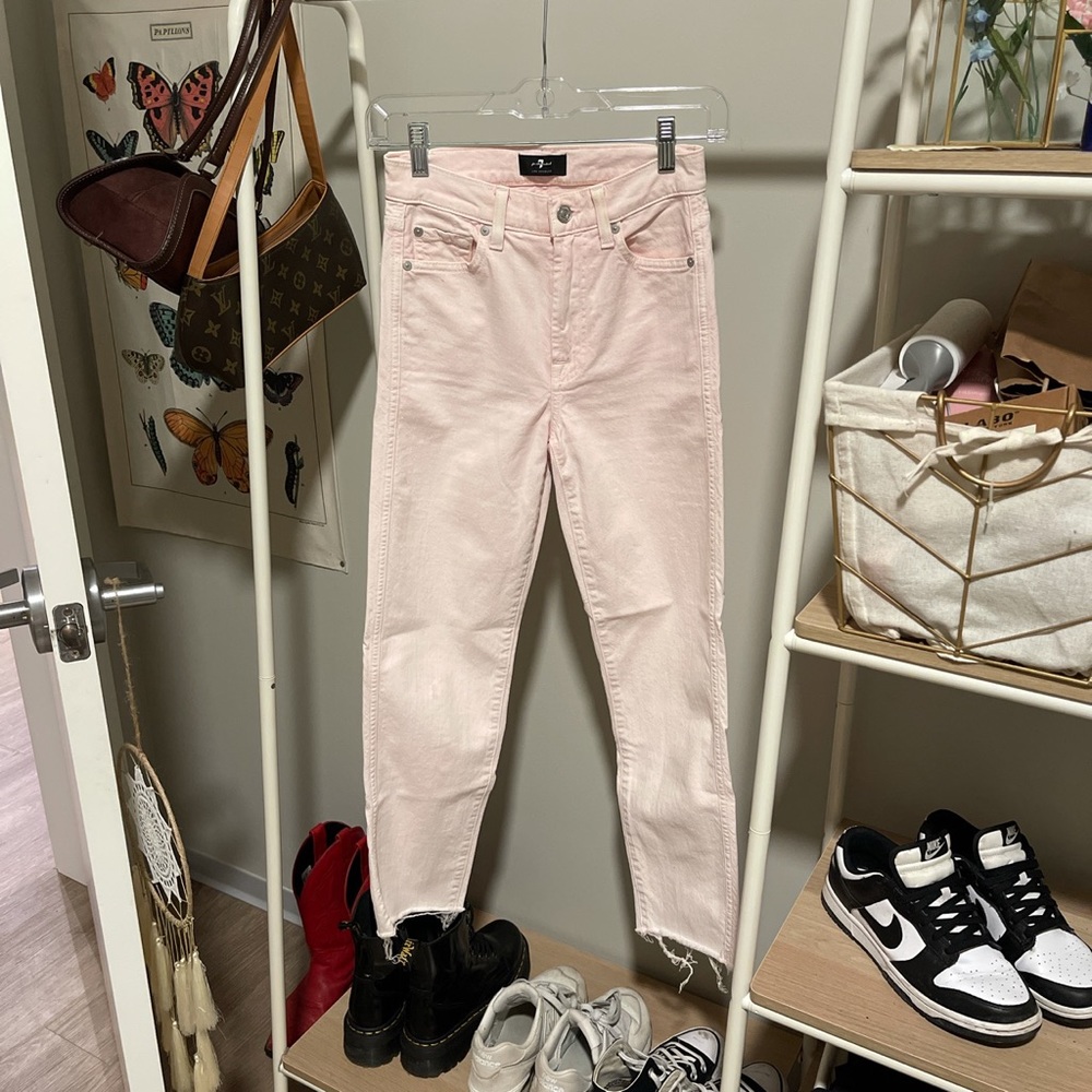 7 For All Mankind Straight Leg Jeans